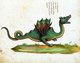 Italy: 'Draco Aethiopicus Mas' (Ethiopian male dragon) as pictured by the Italian natural historian Ulisse Aldrovandi (1522-1605)